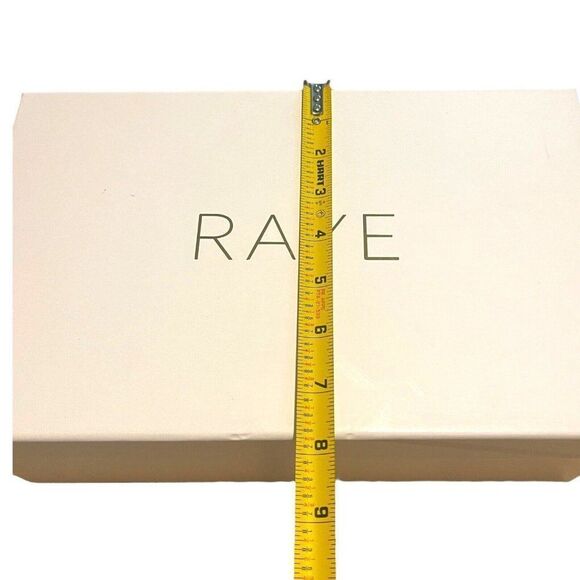 Raye Empty Shoe Box With Tissue Paper, Dust Bag & Card 12”x7.75”x4” GIft Set - Picture 10 of 11
